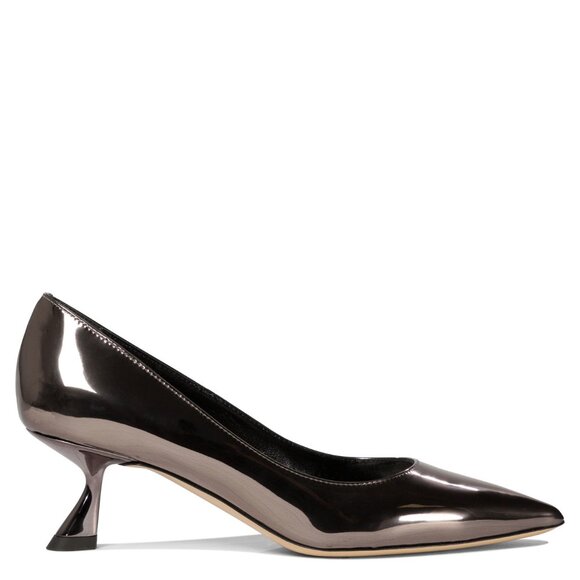 Ninalilou Pumps In Mirror Effect Leather IT 38 Women